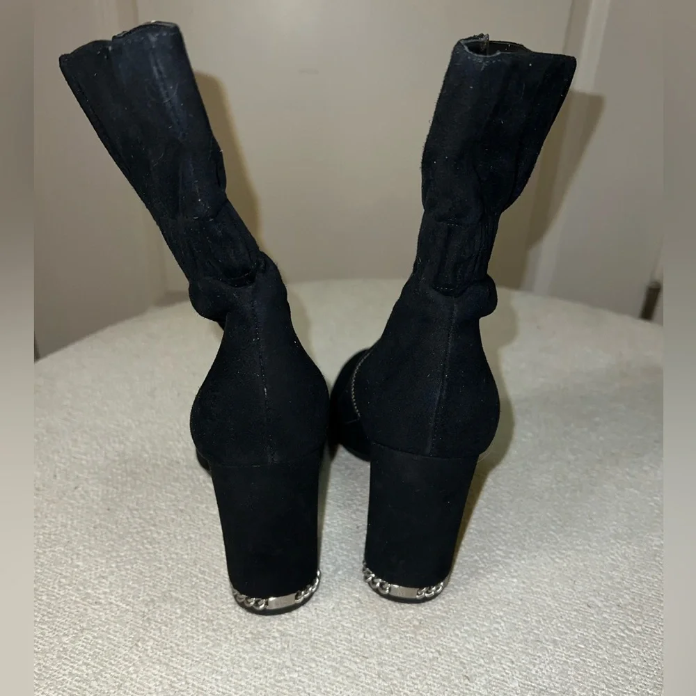 Black Michael kors suede booties - Picture 5 of 6